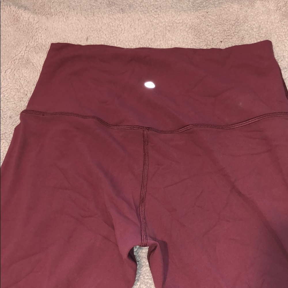 Lululemon pink Align leggings